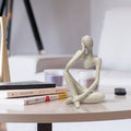 Abstract Stone - Look Thinking Woman Statue - Zambeel