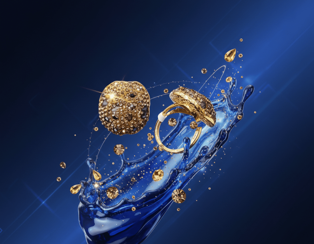 Crystal Dome Statement Ring - Zambeel