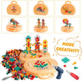 DIY Creative Screw Puzzle Suitcase - Zambeel