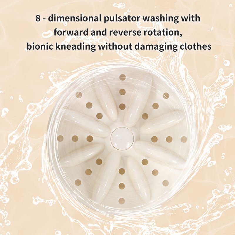 Double - Bucket Mini Washing Machine - Zambeel