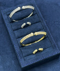 Floral Duo Sparkle Kada Set - Zambeel