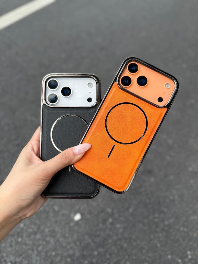 MaxWell Leather Magesafe iPhone Case - Zambeel