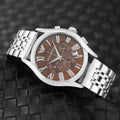 Men’s Chronograph Stainless Steel Watch © - Zambeel