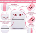 Portable Mini Pocket Printer BT Thermal Printer - Zambeel