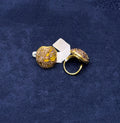 Stone Pavé Statement Ring - Zambeel