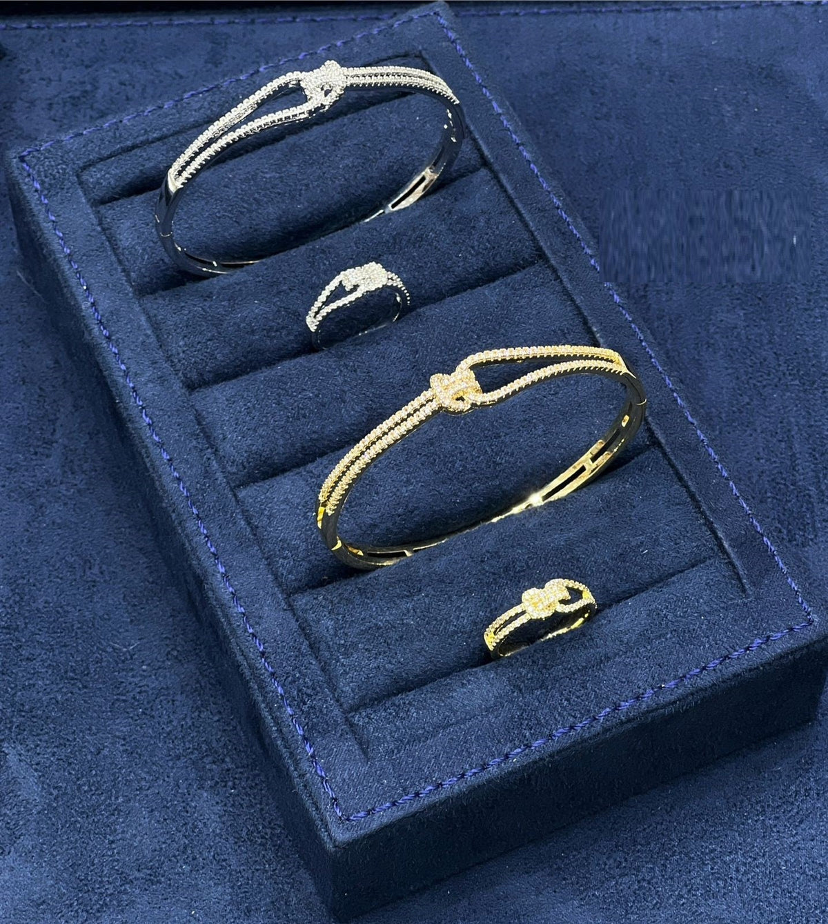 Twisted Butterfly Charm Kada Set - Zambeel