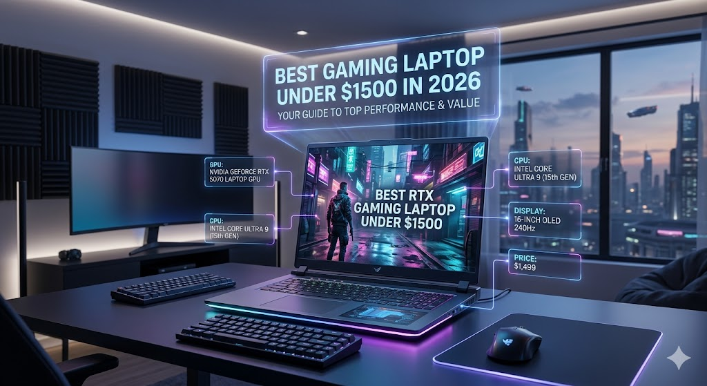 Best RTX Gaming Laptop in 2026 – Top NVIDIA RTX Gaming Laptops for Performance & FPS