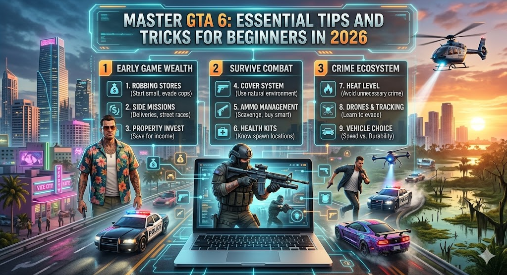 Master GTA 6: Essential Tips and Tricks for Beginners in 2026